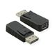 VALUE 12.99.3160 DisplayPort naar Mini DisplayPort Adapter Kabel Zwart