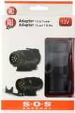 All Ride A.I.&E. B.V. Adapter 13/7 12V PL Zwart