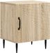vidaXL Table de chevet Sonoma chêne 43 x 34,5 x 50 cm Bois transformé