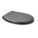 TATAY Abattant de WC Universel avec Soft-Close, Modèle Golf, Gris anthracite