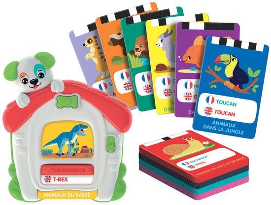 Clementoni – Mes 100 Premiers Mots Bilingues – Educatief spel
