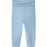 LUPILU® Pantalon de jogging bébé de qualité supérieure laine/soie (bleu clair, 0-2 mois)
