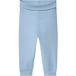 LUPILU® Pantalon de jogging bébé de qualité supérieure laine/soie (bleu clair, 0-2 mois)