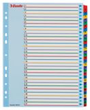 Esselte 100210 Index numérique à onglets Boîte multicolore