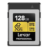 Lexar Professional GOLD CFexpress 4.0 Type B R3600/W3300 MB/s – 128GB