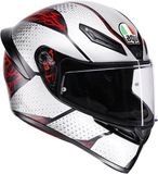 AGV K1 S Speedarmor Integraalhelm Zwart/grijs/rood Maat XL