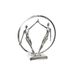 JARRON Metal Blanco 24x13x25