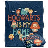 HARRY POTTER Silky Touch superzachte plaid 152 x 127 cm