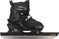 Nijdam Kinderschaatsen Verstelbaar - Noren Schaatsen - Zwart - Maat 33-36