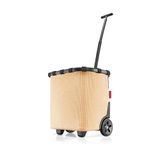 reisenthel Unisexe Carrycruiser Frame Trolley, Raffia Noir