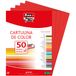 Fixo 1110351 - verpakking met 50 kaarten, A4, rood