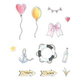 Sizzix Clear Stempels Set met Framelits, Sweet Drop by 49 en Market, 13 Rubber Stempels & 12 Snijmallen