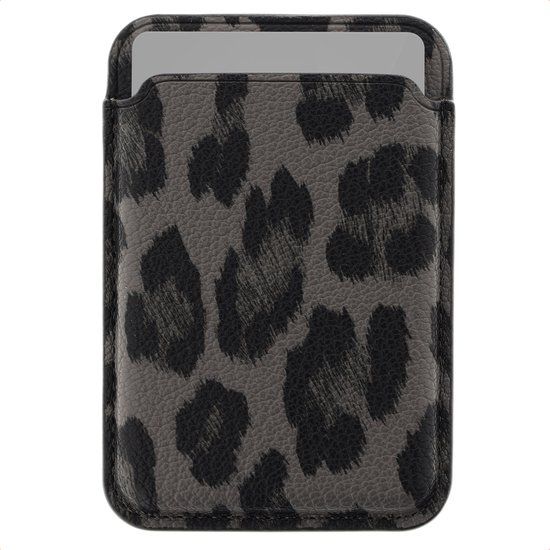 Selencia Sabi Pashouder geschikt voor MagSafe - Wallet Kaarthouder - Midnight Black