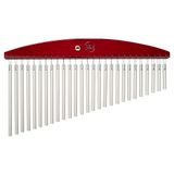 Meinl Percussion Headliner Series Chime - klein muziekinstrument met 27 klankstaven - 1 rij - hout en aluminium, rood en zilver (HCH1R)