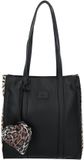 Gabor Elfie Luxe Shopper Schoudertas Leo Black Zwart