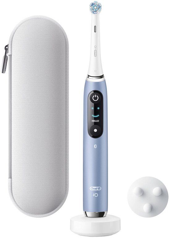 Oral-B iO Metallic Blue Electric Toothbrush + Travel Case
