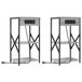 vidaXL Nachtkastje 2 stuks Grijs Sonoma 41 x 31 x 76 cm Bewerkt hout