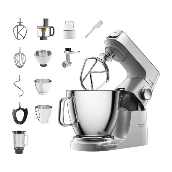 Kenwood Keukenmachine 1200W 7L Zilver Ingebouwde weegschalen