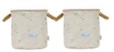 OYOY Speelgoedopslag mand Beige Vrijstaand Rond Katoen/Polyamide/Polyester/Viscose Jongen/meisje 320x320x320 mm