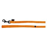 JACK AND VANILLA, Hondenriem, model Comfort Tube nylon, kleur: oranje, maat S, 15 mm x 152 cm