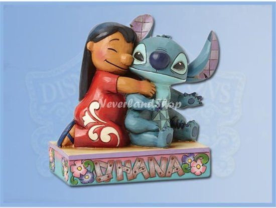 Disney Traditions Ohana Means Family Lilo & Stitch Figurine