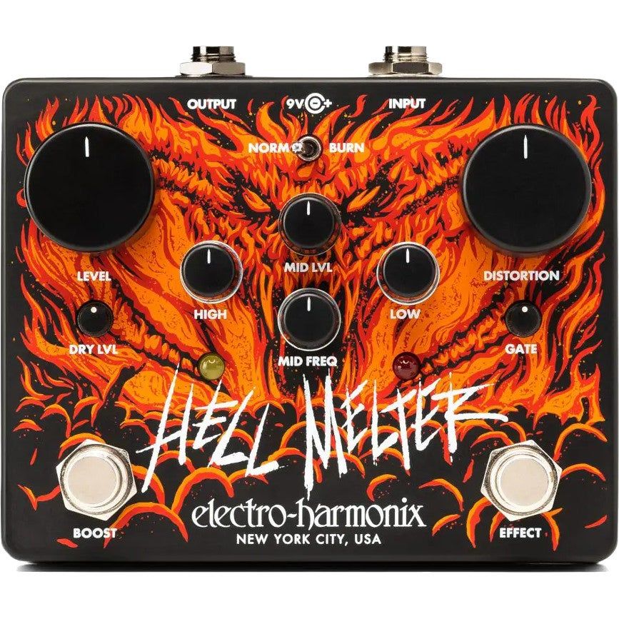 Electro Harmonix Hell Melter - Distortion Effect Pedal