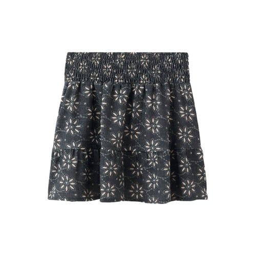 Mango Kids strokenrok donkerblauw