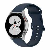 By Qubix Qubix Solid color sportband Donkerblauw geschikt voor Huawei Watch GT 6 / GT 7 / GT 6 pro / GT 7 pro - 46mm