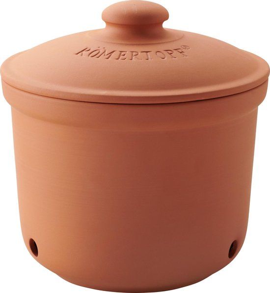 Römertopf Vershoudpot Maxi 6 Liter - Terracotta - Aardewerk - Rond