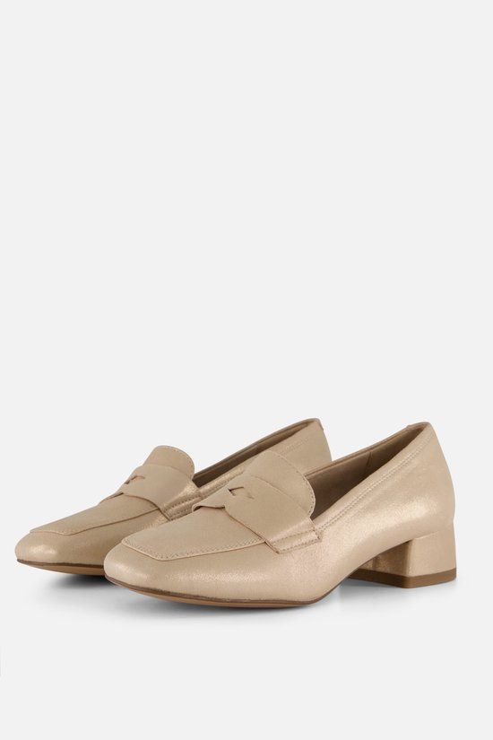 Tamaris Trotteur Instappers beige Leer - Maat 38