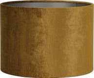 Light & Living Cilinder Lampenkap Gemstone - Goud - Ø40x30cm
