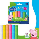 STAEDTLER Peppa Pig x Noris junior craie de trottoir - set 6 pièces