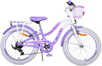 Volare Lovely Kinderfiets - Meisjes - 20 inch - Paars - 7 versnellingen