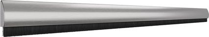 door-line Tochtstrip - RVS geborsteld - Aluminium - opbouw met RVS cover