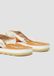 s.Oliver Platte sandalen met juwelendetail - Zandsteen - Maat 40
