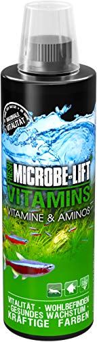 Microbe-Lift Vitamino's, multivitamine voor prachtige en gezonde vissen, verhoogt vitaliteit en kleurpracht, zoetwater, 473 ml