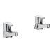 Ideal Standard B1147AA Calista bad pilaar kranen, Chroom