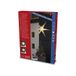 Konstsmide Grijze 3D kunststof ster, incl. aansluitkabel en dimmer, 1 warm witte diode, 12V, buiten (IP44), 3,6W, zwarte kabel - 5972-310