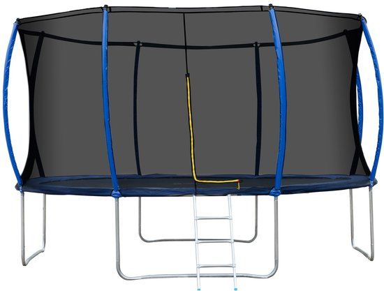 Cardiojump Trampoline Advanced - 365cm - Incl. Ladder & Veiligheidsnet