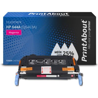 PrintAbout Huismerk HP 644A (Q6463A) Toner Magenta | Compatible