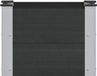 vidaXL Verhoogde plantenbak Zwart 50 x 30 x 36 cm WPC en Aluminium