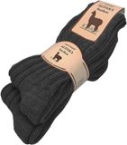 normani 2 paar alpaca-sokken antraciet 39-42