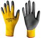 Goodyear — werkhandschoenen maat 8 in ademend nylon- en latexschuim, mosterd/zwarte kleur, stevige grip en comfort voor dagelijkse professionele activiteiten