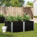 Maison Exclusive - Bac de jardin, marron, 150 x 100 cm, pin massif