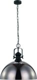 EGLO Combwich Plafondlamp - Ø53cm - E27 - Crème/Zwart