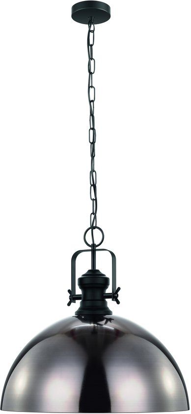 EGLO Combwich Plafondlamp - Ø53cm - E27 - Crème/Zwart