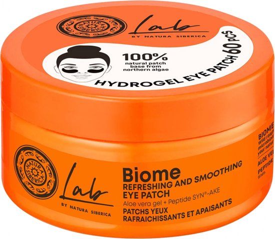 Natura Siberica Lab Biome Verfrissende en Verzachtende Ooglapjes 60 Patches