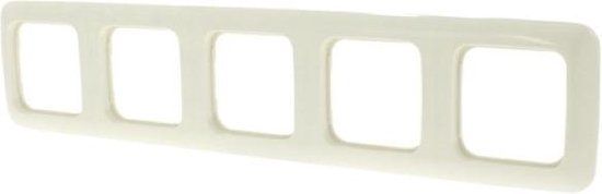 BUSCH JAEGER afdekraam - Reflex SI - 5 voudig afdekraam - creme