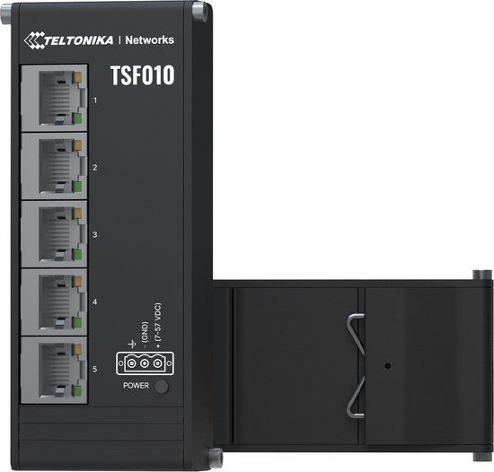 Teltonika NETWORKS TSF010 Flat Ethernet Switch
