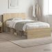 Maison Exclusive Sommier avec rangement en chêne Sonoma 90 x 190 cm, bois d'ingénierie